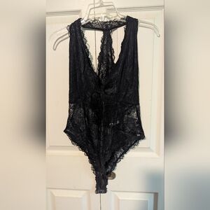 Black Lace Bodysuit